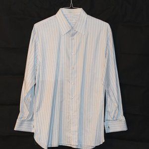 Men's long sleeved button down.